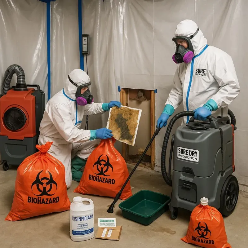 Contaminated Water Handling Protocols process in Bland, VA