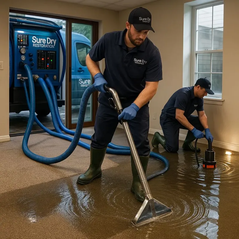 Water Extraction and Removal process in Bland, VA